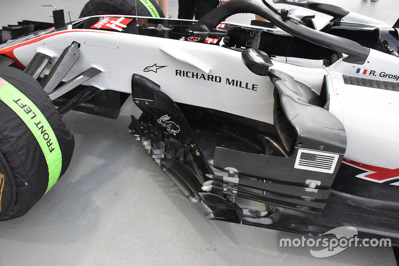 Haas F1 Team technical detail