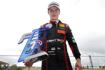 Le vainqueur Jüri Vips, Motopark Dallara F317 - Volkswagen