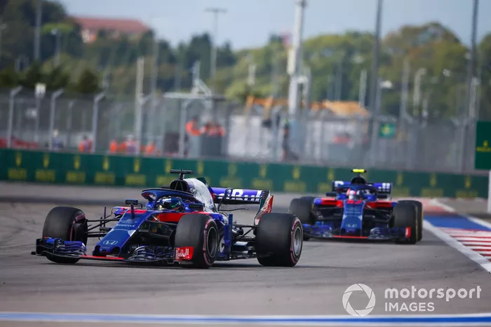 Brendon Hartley, Toro Rosso STR13, Pierre Gasly, Scuderia Toro Rosso STR13