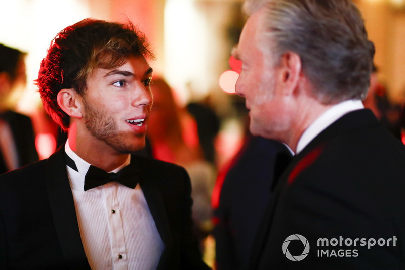 Pierre Gasly e Sean Bratches