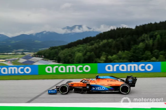 Lando Norris, McLaren MCL35 