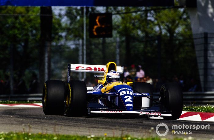 Alain Prost, Williams FW15C Renault.