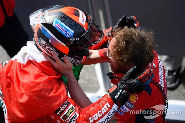 Ganador de la carrera Danilo Petrucci, Ducati Team