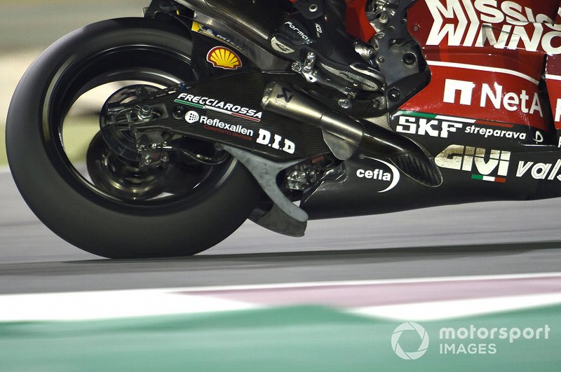 Dettaglio della Ducati