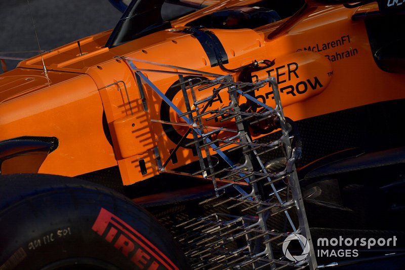McLaren MCL34 aero sensors