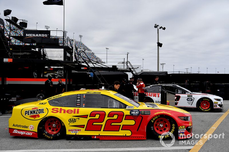 Joey Logano, Team Penske, Ford Mustang Shell Pennzoil y #2