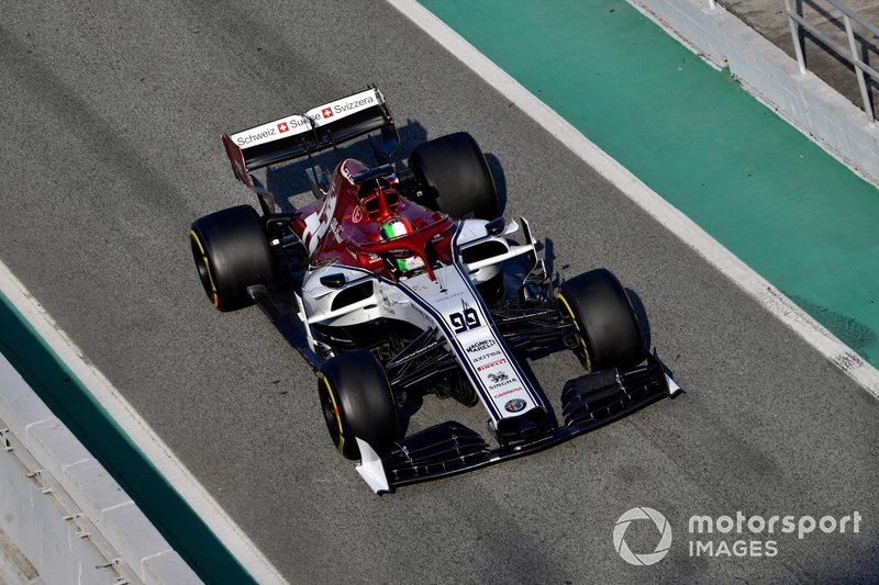 Antonio Giovinazzi, Alfa Romeo Racing C38