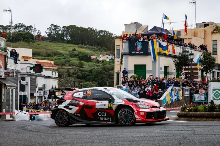 Oliver Solberg, Eliot Edmondson, Toyota Gazoo Racing WRT Toyota GR Yaris Rally1