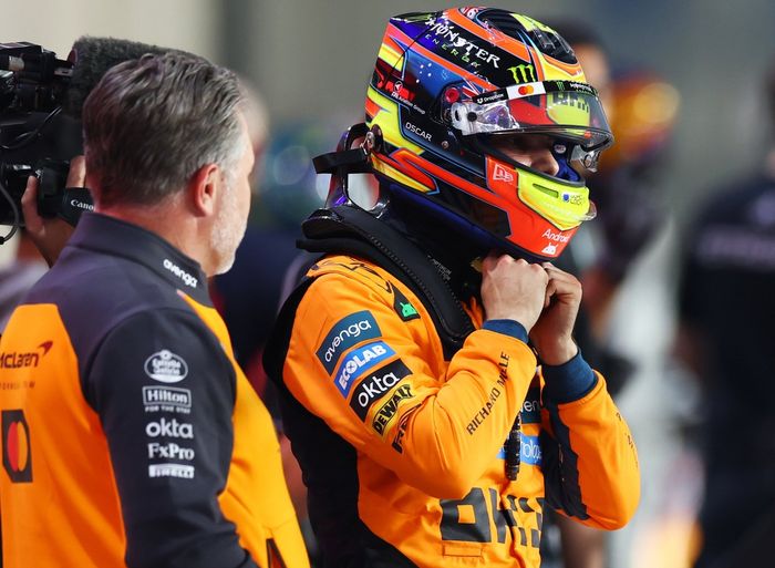 Oscar Piastri, McLaren, Zak Brown, McLaren