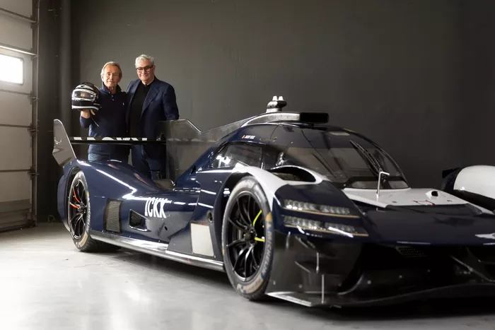 Jacky Ickx, Genesis Magma Racing, Cyril Abiteboul, Genesis Magma Racing, Luc Donckerwolke, Genesis Magma Racing