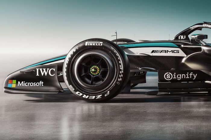 Mercedes W17 livery