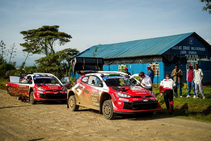 Elfyn Evans, Scott Martin, Toyota Gazoo Racing WRT Toyota GR Yaris Rally1, Sébastien Ogier, Vincent Landais, Toyota Gazoo Racing WRT Toyota GR Yaris Rally1