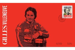 Gilles Villeneuve stamp