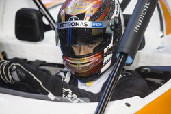 Pascal Wehrlein, in de pits