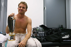 Ніко Росберг, Mercedes AMG F1 святкує здобутий титул Чемпіона світу