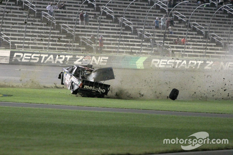 Unfall von Timothy Peters, Chevrolet Silverado