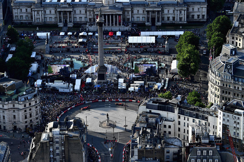Vista aérea del F1 Live London