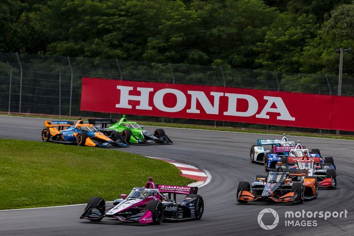 Kyle Kirkwood, Andretti Global Honda, Marcus Armstrong, Chip Ganassi Racing Honda