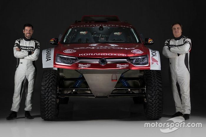 Óscar Fuertes y Diego Vallejo, SsangYong Korando DKR
