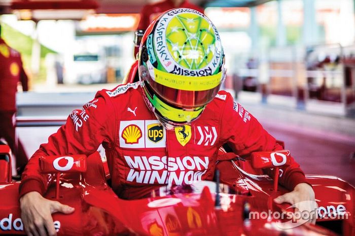 Mick Schumacher, Ferrari F2002