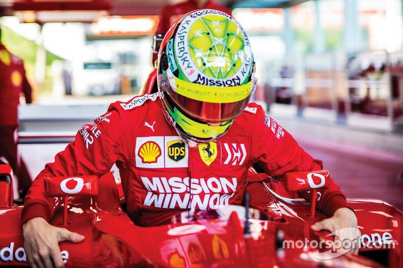 Mick Schumacher, Ferrari F2002