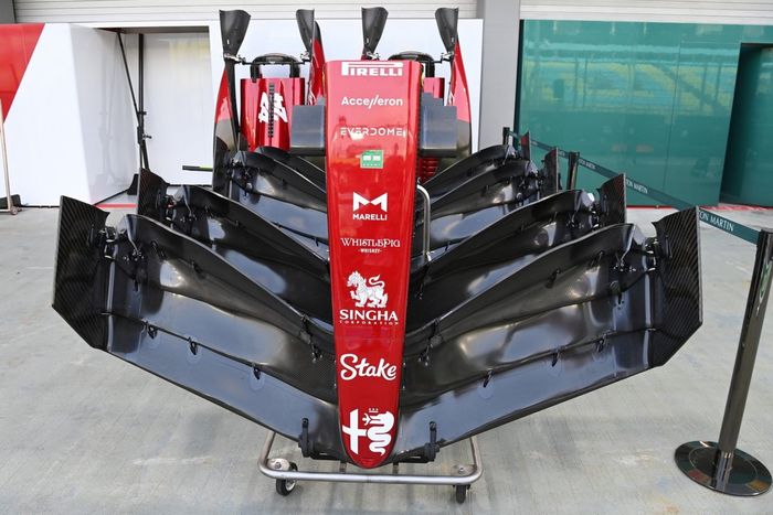 Alfa Romeo Racing C43 detalles técnicos