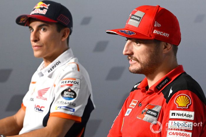 Marc Márquez, equipo Repsol Honda, Jack Miller, equipo Ducati