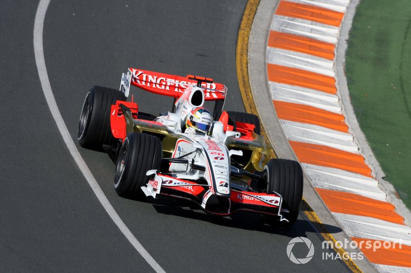First race for an Indian team (2008 Australian Grand Prix)
