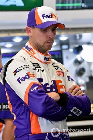  Denny Hamlin, Joe Gibbs Racing, Toyota Camry FedEx Express