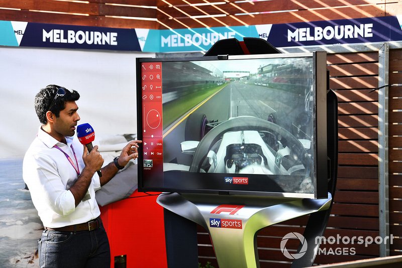 Karun Chandhok, Sky TV
