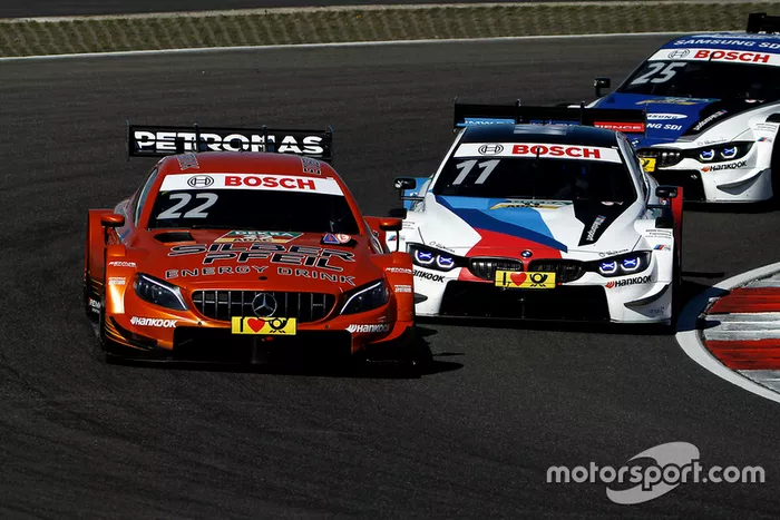 Lucas Auer, Mercedes-AMG Team HWA, Mercedes-AMG C63 DTM, Marco Wittmann, BMW Team RMG, BMW M4 DTM