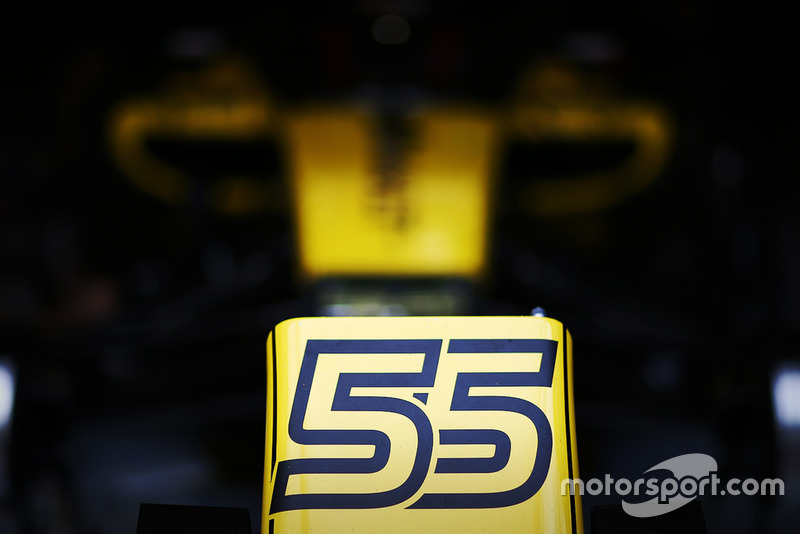 Detalle del Renault de Carlos Sainz Jr., Renault Sport F1 Team R.S. 18