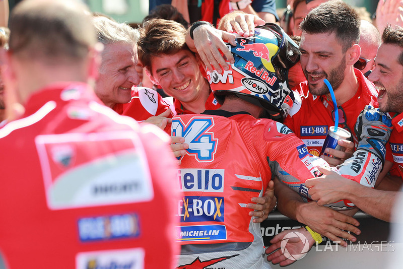 Race winner Andrea Dovizioso, Ducati Team