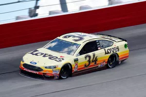 Michael McDowell, Front Row Motorsports, Ford Fusion Love's Travel Stops