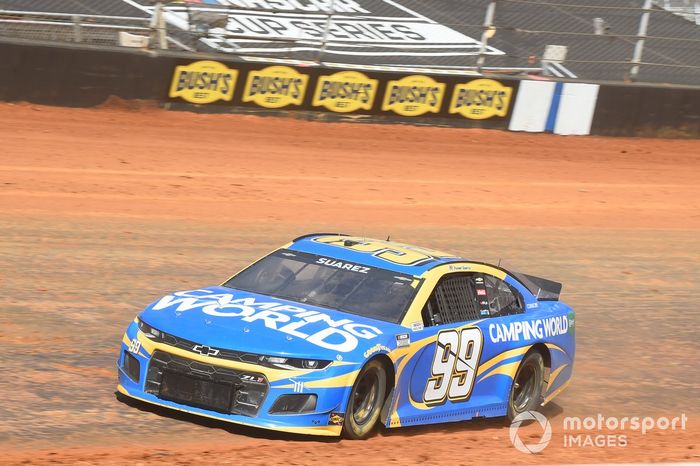 Daniel Suarez, TrackHouse Racing, Chevrolet Camaro Camping World