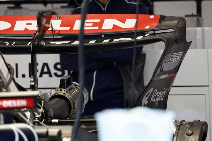 Detalle trasero Haas VF-23