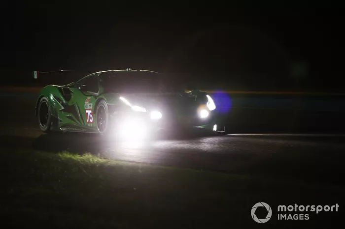 #75 Iron Lynx Ferrari 488 GTE EVO LMGTE Am de Pierre Ehret, Christian Hook, Nicolas Varrone 