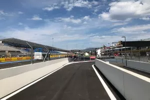 Pitlane track detail