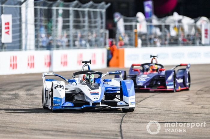 Antonio Felix da Costa, BMW I Andretti Motorsports, BMW iFE.18, Robin Frijns, Envision Virgin Racing, Audi e-tron FE05 