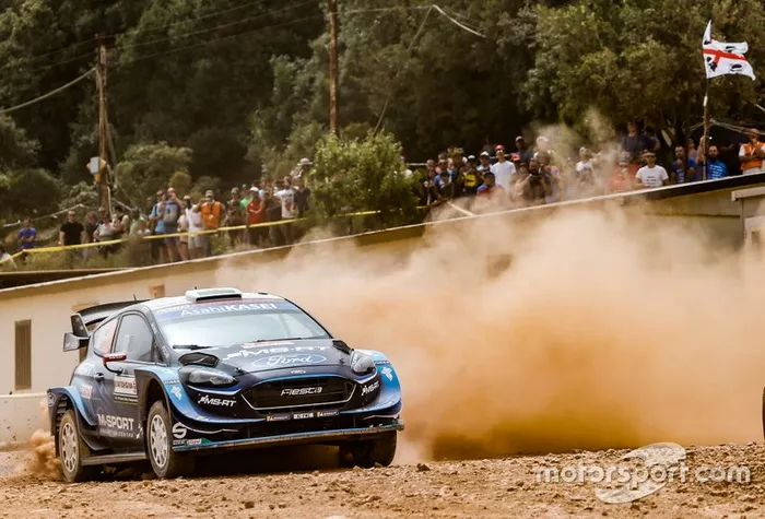 Elfyn Evans, Scott Martin, M-Sport Ford WRT Ford Fiesta WRC