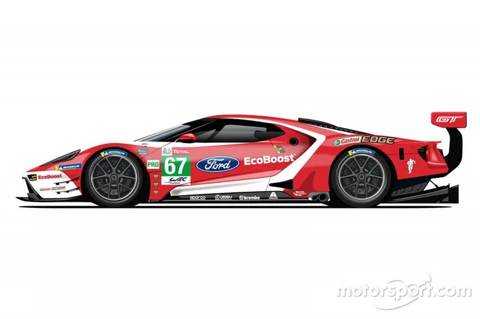 Ford GT livery for 24h Le Mans