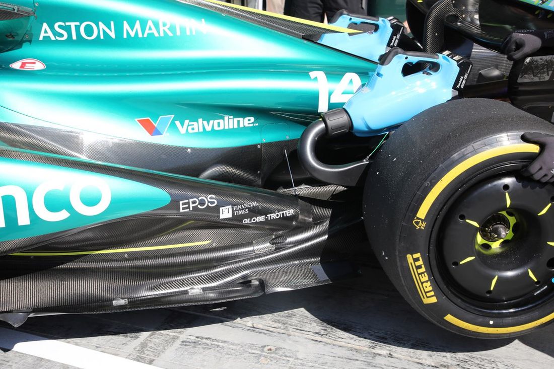 Aston Martin AMR24 detalle