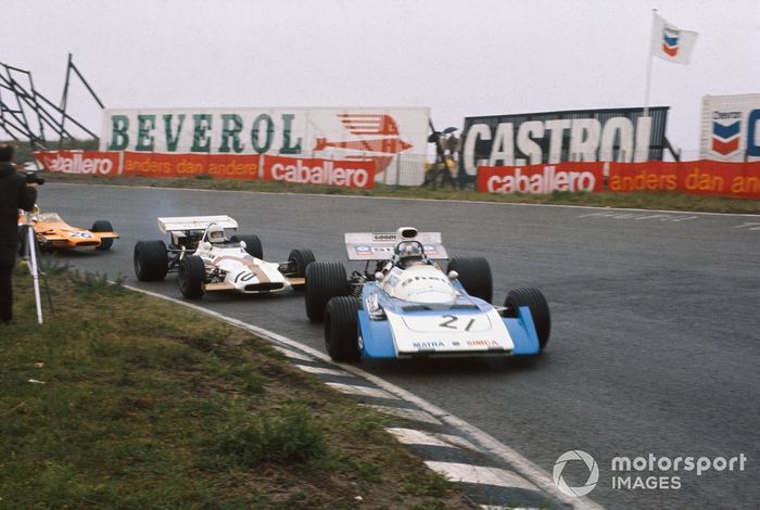 Jean-Pierre Beltoise, Matra MS120B, Howden Ganley, BRM P160, Denny Hulme, McLaren M19A Ford