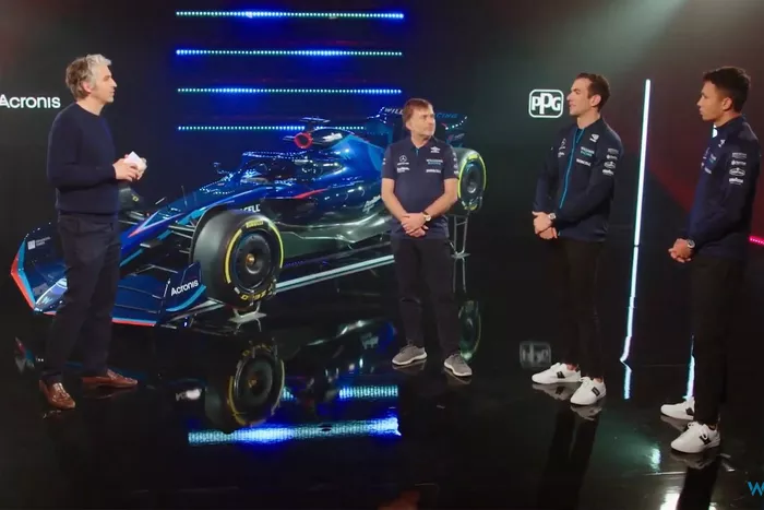 Alex Albon, Nicholas Latifi, Williams  con el Williams FW44