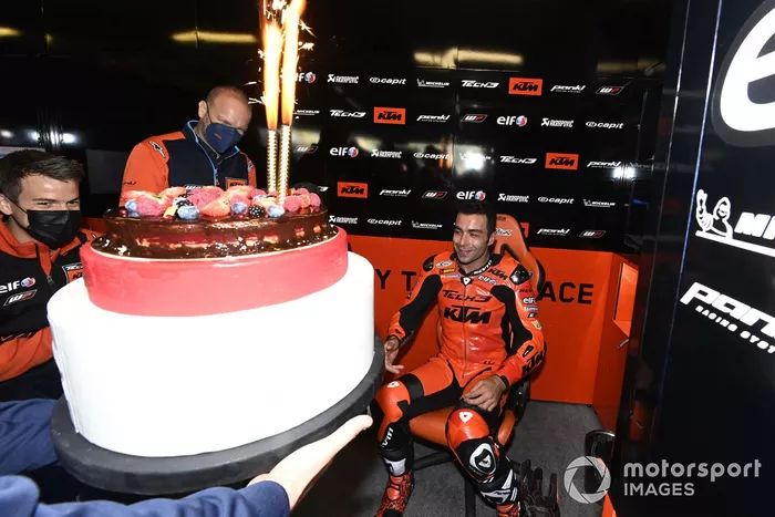 Danilo Petrucci, KTM Tech3, celebra su cumpleaños