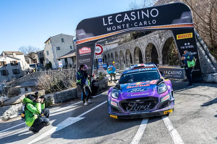 Sébastien Loeb, Isabelle Galmiche, M-Sport Ford World Rally Team Ford Puma Rally1