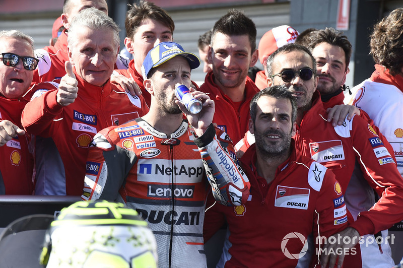 Третє місце Андреа Довіціозо, Ducati Team