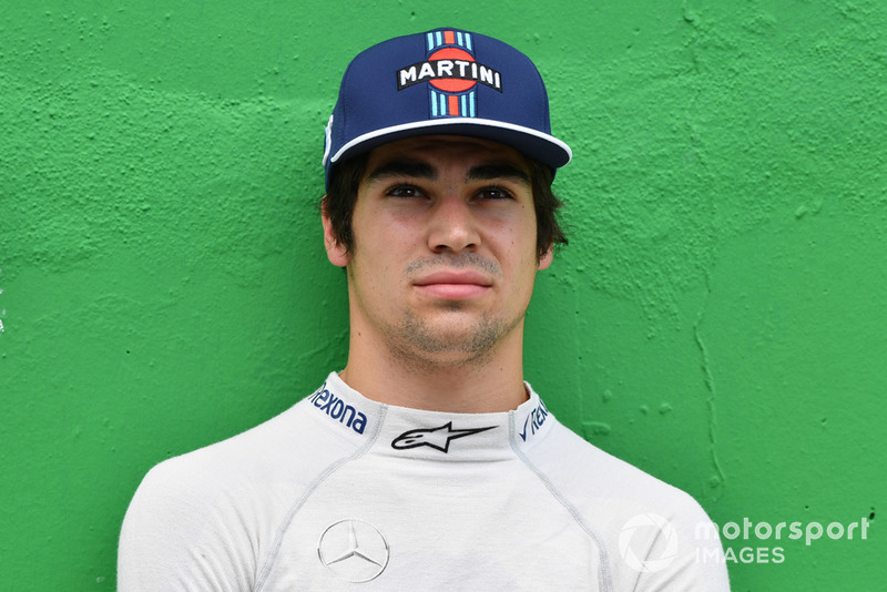 Lance Stroll, Williams Racing on the grid 