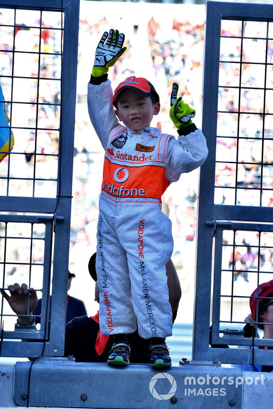 Young McLaren fan