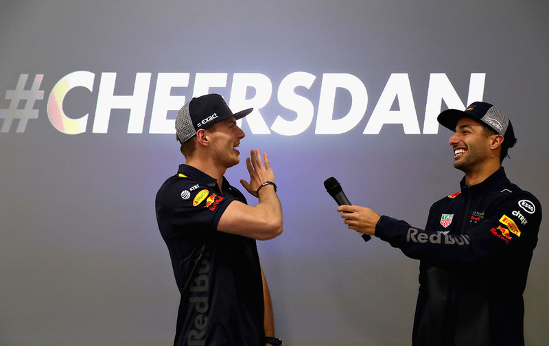 Daniel Ricciardo neemt afscheid van Red Bull Racing